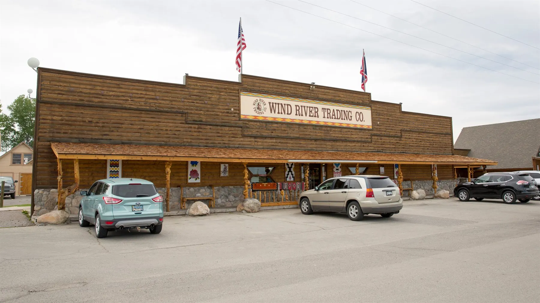 Current Wind River Trading Company showroom and storefront in Fort Washakie